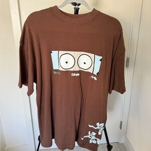 Civil Regime x Rick & Morty oversized T shirt size Small
